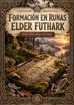 Runas Elder Futhark — Plano terrenal · horizontal